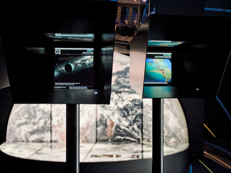 Sonnensystem, Raumfahrt Ausstellung, Dornier Museum Friedrichshafen