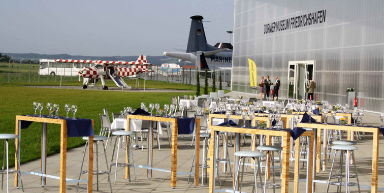 Terrasse, Dornier Museum Friedrichshafen